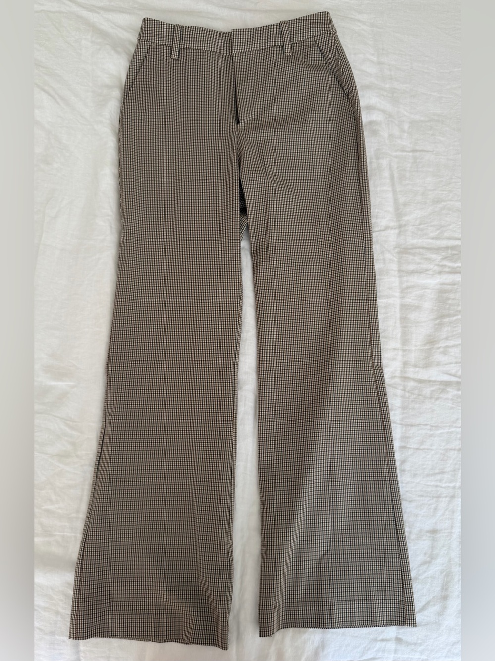 Gap Checkered Tailored Dress Pants